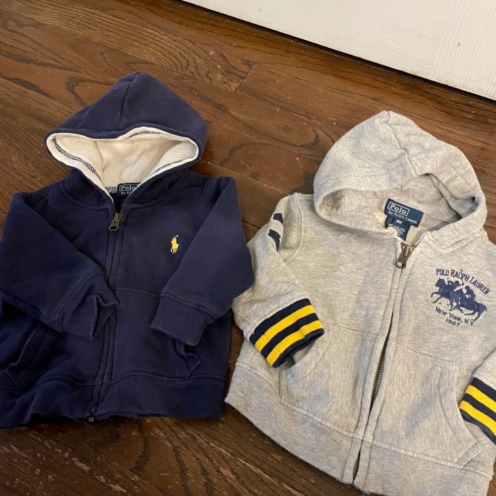 bundle of Polo Ralph Lauren sweatshirt hoodies 👶🏇🏻9m